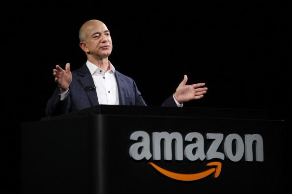 Amazon CEO Jeff Bezos  Photo by David McNew/Getty Images
